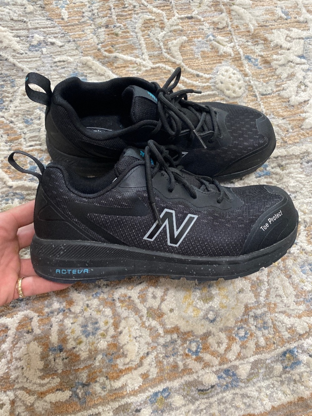 New balance composite toe logic 8 toe protect comfort insert Work Shoes Womens